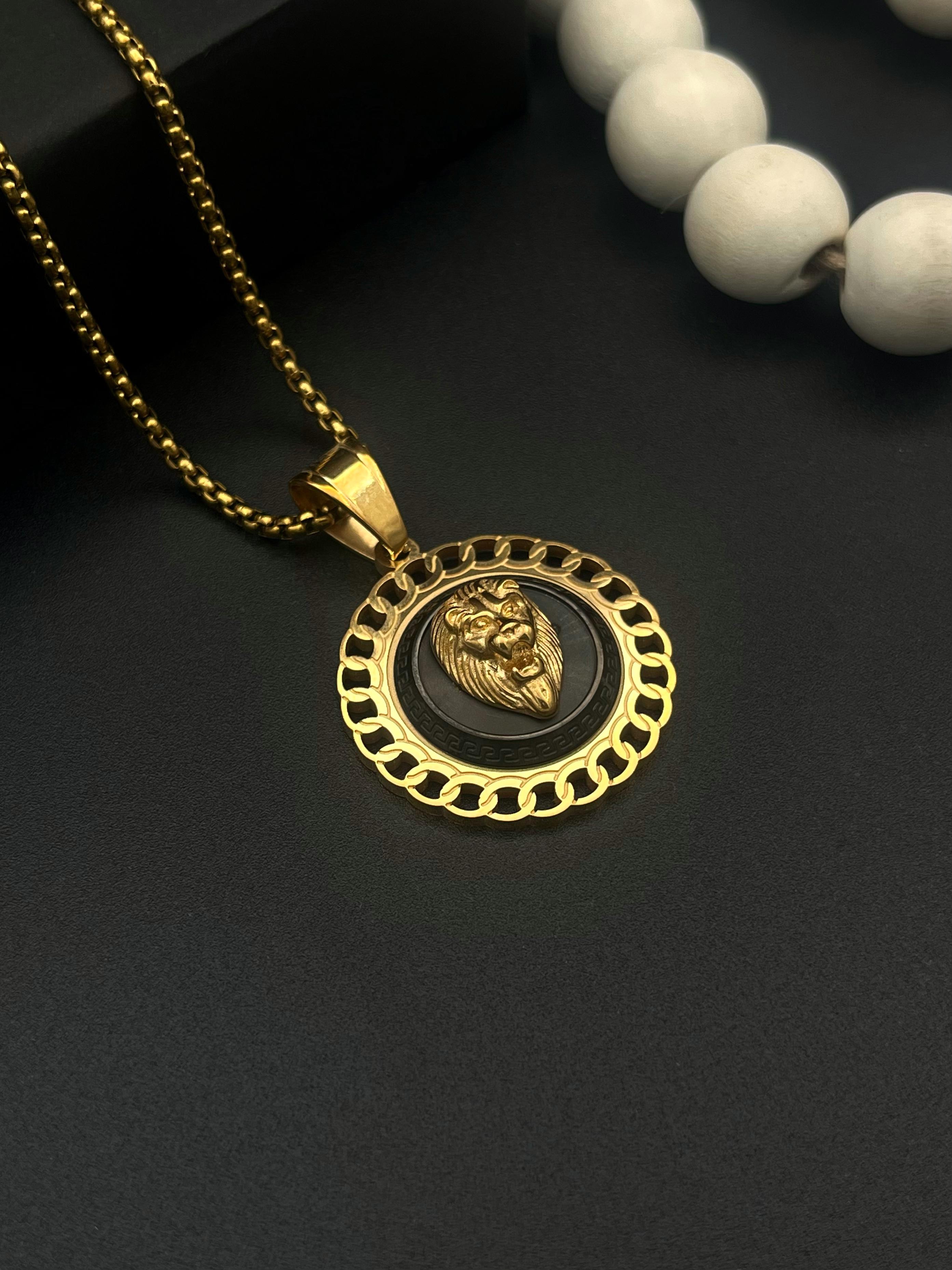 گردنبند استیل شیر